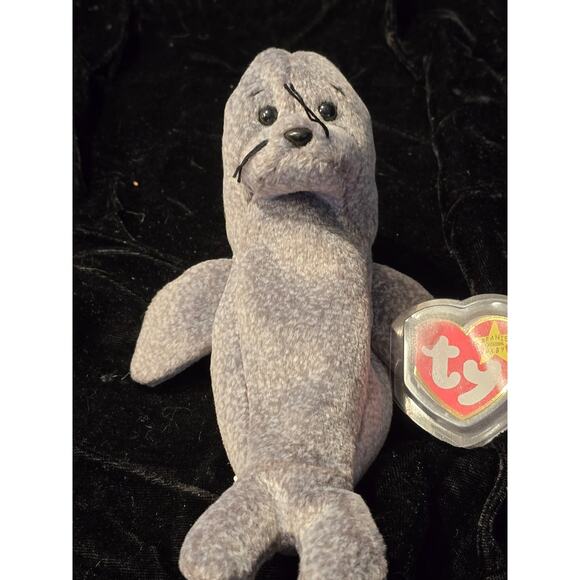 Ty beanie Baby Set of 4 Goatee, Tuffy, Slippery, and Knuckles. EUC - Picture 6 of 16